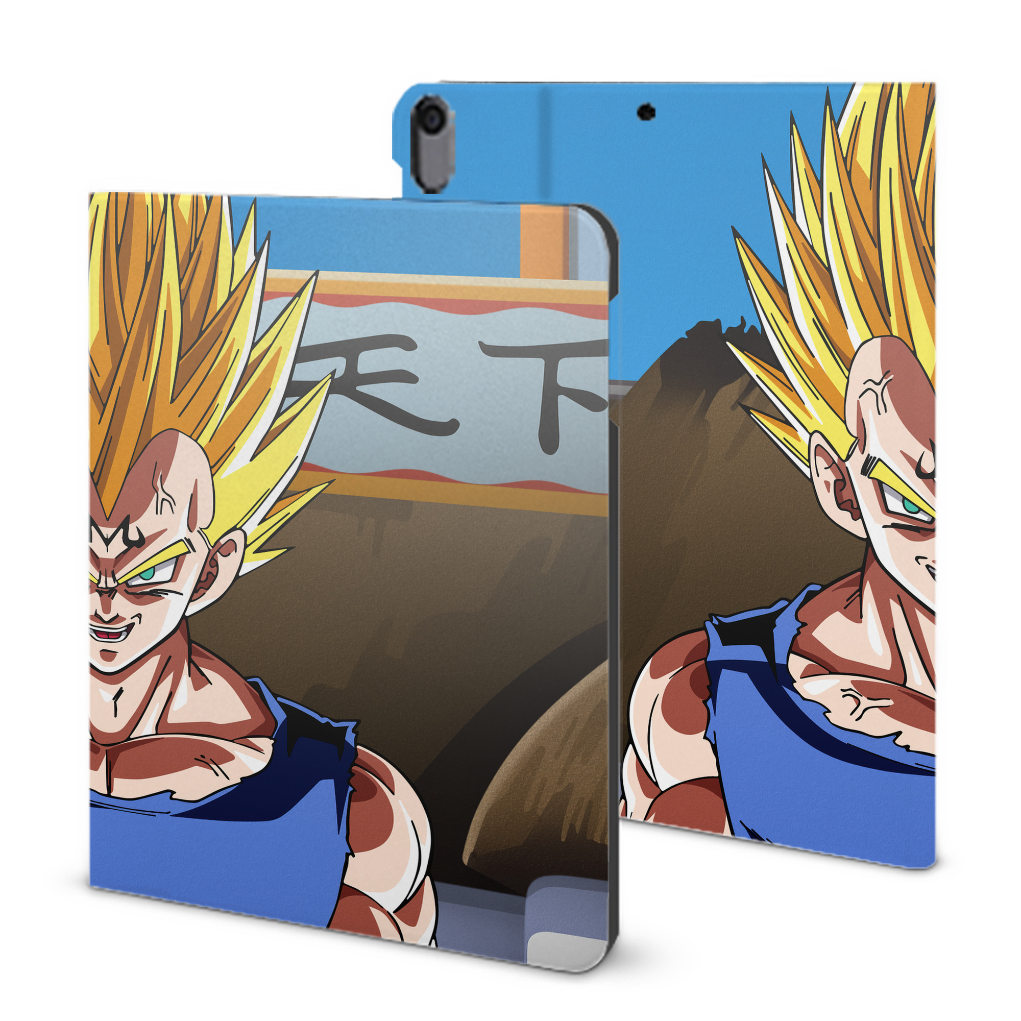 （画像用） ドラゴンボール DRAGON BALL IPad ケース ブック型 PUレザー TPU 耐衝撃 軽量 薄型 ペン収納なし 全面保護 IPad 各モデル対応